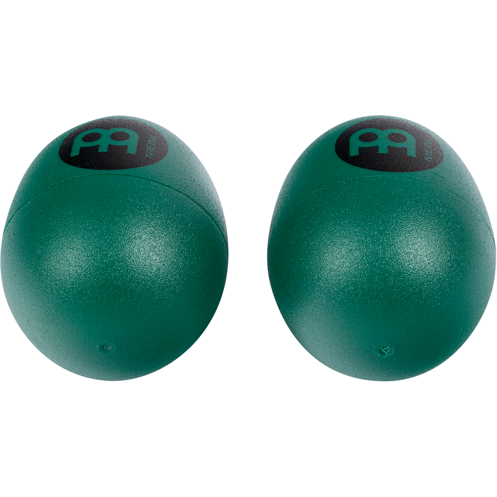 Green X8 Drums & Percussion SHAK-GREEN Wooden Egg Shaker 