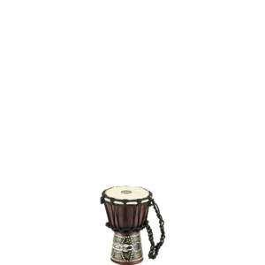 Meinl Mini Djembe Drum - Hand Painted African Style Decorative Drum For Home Decor