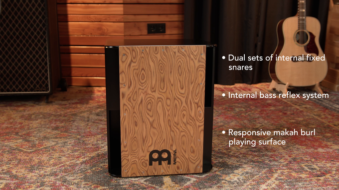 Vertical Subwoofer Cajon, Makah-Burl video