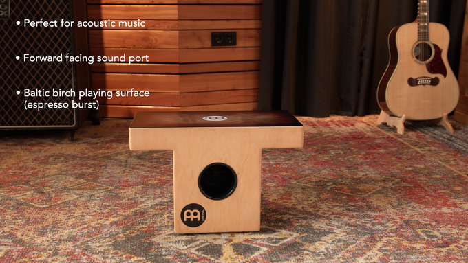 Slaptop Cajon (Patented), Espresso Brown video