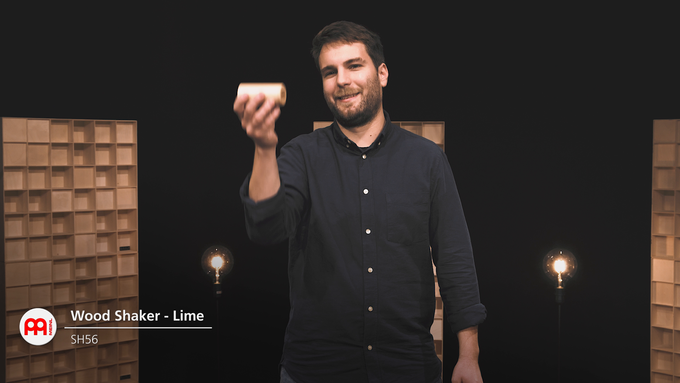 Wood Shaker, Round, Soft video