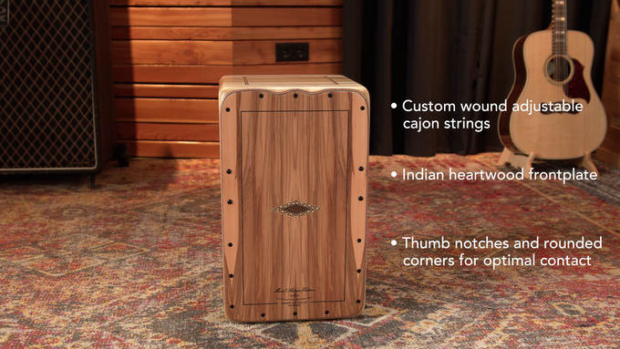 String Cajon Fandago Line, Indian Heartwood, Tulip Poplar video