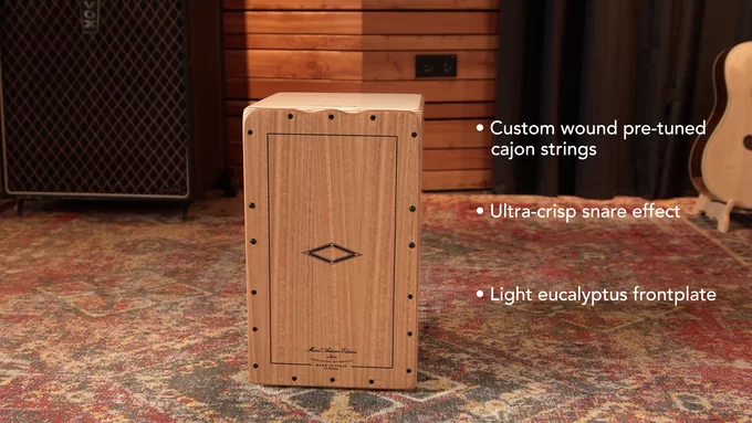 MEINL Artisan Edition Cajon Tango Line Light Eucalyptus Cajón