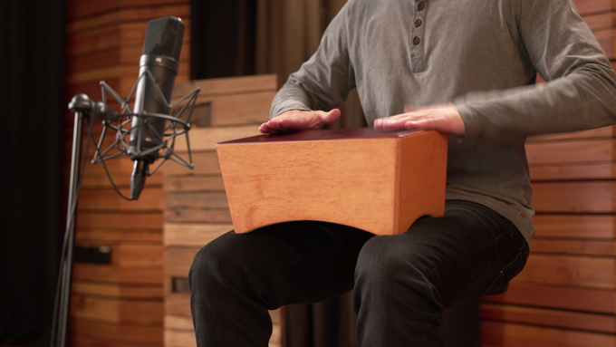 Bongo Cajon, Ebony Black video
