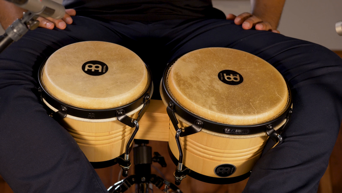 Luis Conte Signature Bongo, Natural video