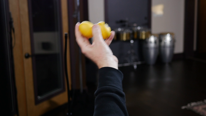 Egg Shaker Pair, Yellow video
