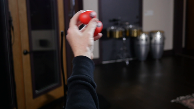 Egg Shaker Pair, Red video