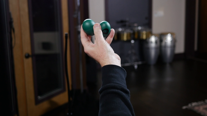 Egg Shaker Pair, Green video