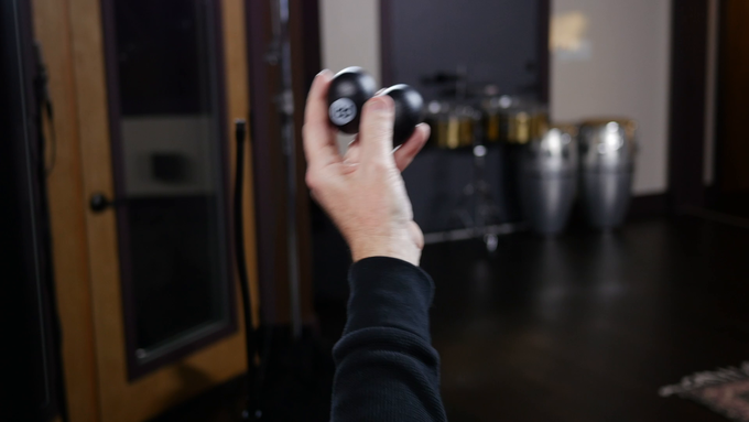 Egg Shaker Pair, Black video