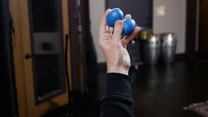 Egg Shaker Pair, Blue video