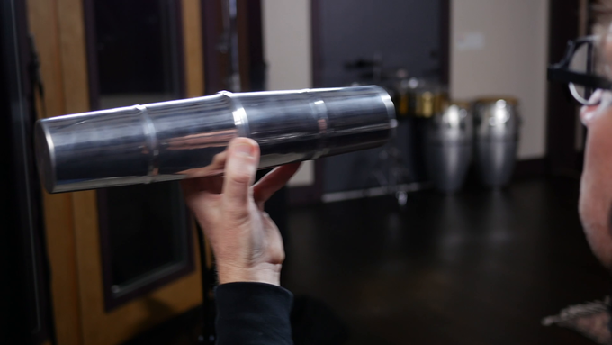 Aluminum Samba Shaker, Single, Large video