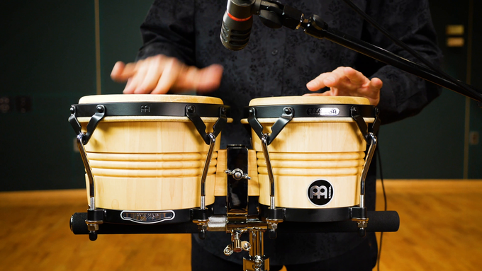 Luis Conte Signature Bongo, Natural video