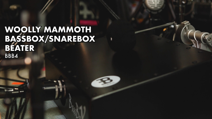 L-shaped Woolly Mammoth Bassbox / Snarebox Beater video