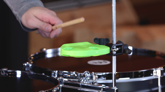 Percussion Block High Pitch, Neon Green  video