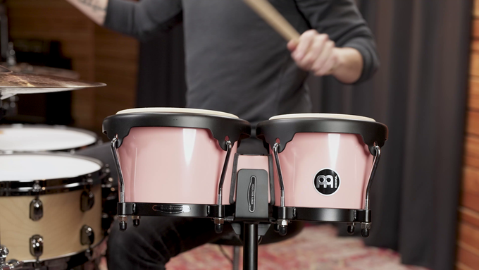 Molded ABS Bongo, Flamingo Pink video