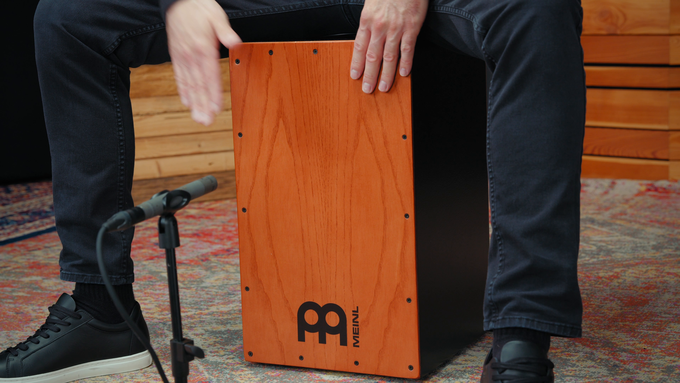 String Cajon, Stained American White Ash video