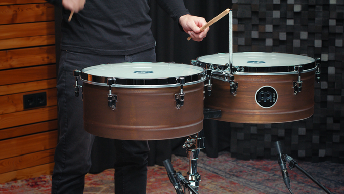 Timbales, Anique Finish, matte video