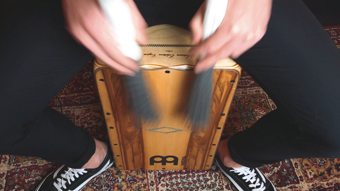 Jumbo Cajon Brush video